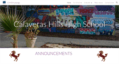 Desktop Screenshot of chhs.musd.org